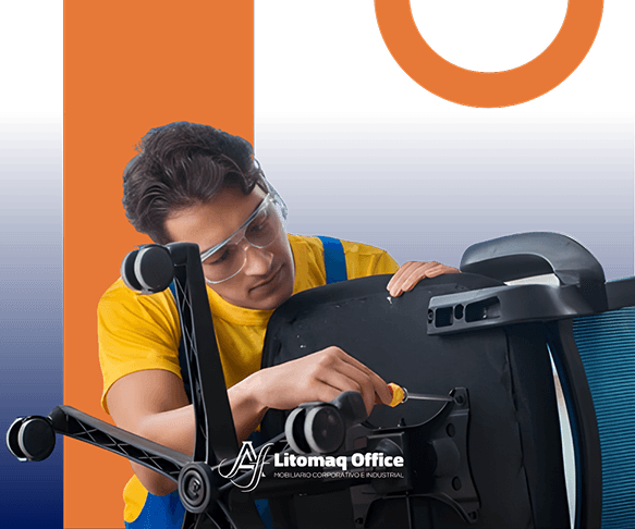 Banner manutenção - Concertando cadeira