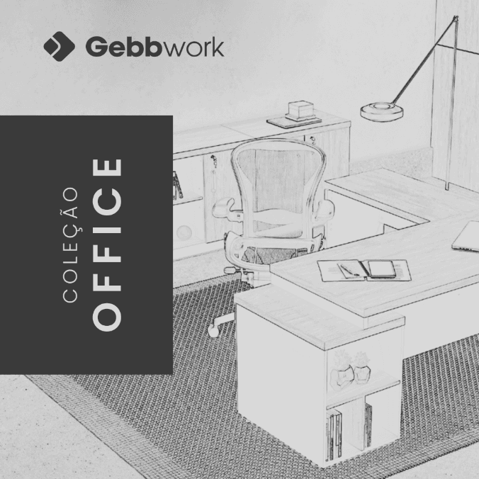 Capa do catálogo Catálogo Office - Light Linha GebbWork 2025